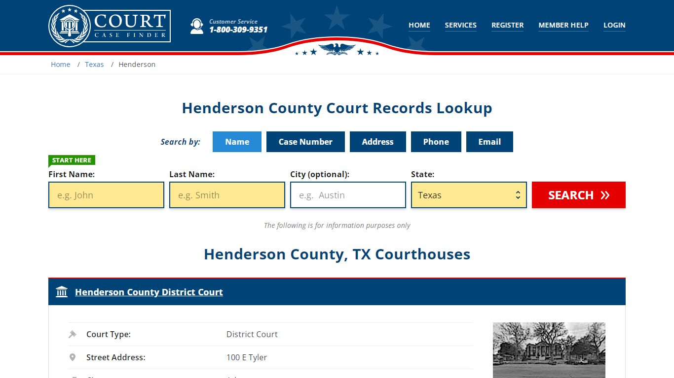 Henderson County Court Records | TX Case Lookup